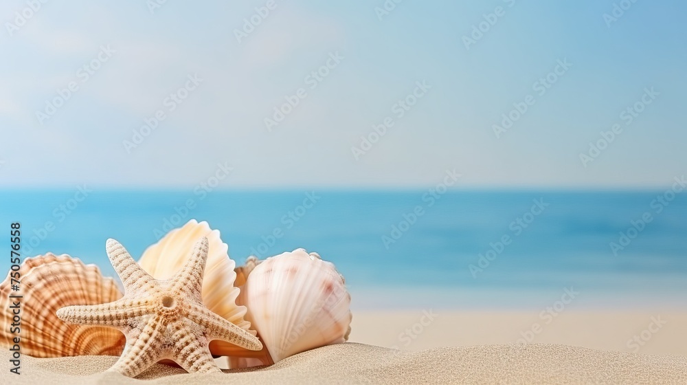 Travel, vacation concept. Sea shells on sand and blue background. Travelling, trip. Travel text. High quality photo.
Travel, vacation concept. Sea shells on sand and blue background. Travelling, trip. Travel text. High quality photo.