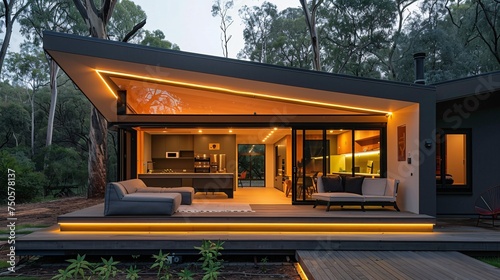 simple home design, inspired by the latest emerging technology