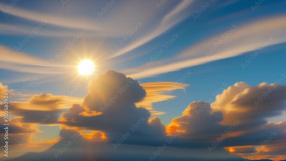 Spellbinding time lapse showcases the breathtaking spectacle of sunrise, with a tapestry of clouds dancing across the sky.
Spellbinding time lapse showcases the breathtaking spectacle of sunrise, with a tapestry of clouds dancing across the sky.