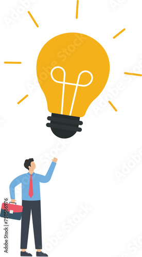 Creative work and creative genius ideas, creative thinkers expression or unique careers concept,

