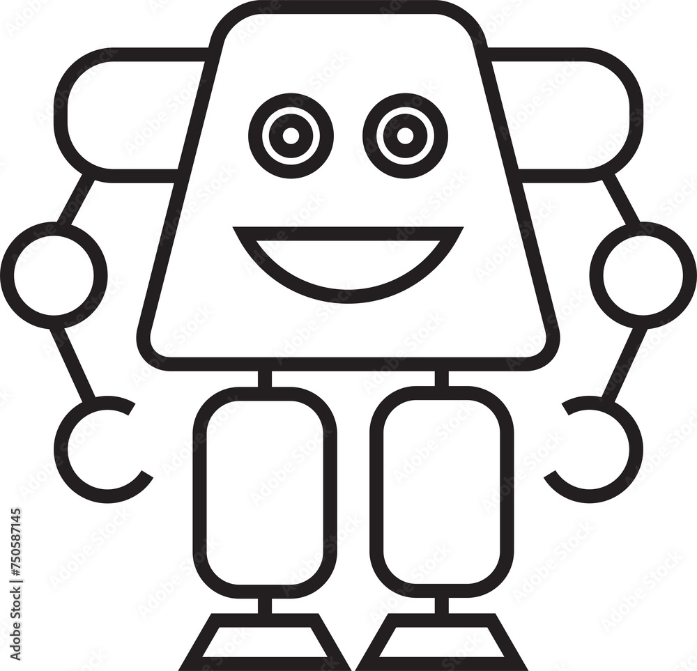 Robot Line Avatar Robot Line Avatar