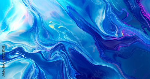 image of a colorful, abstract blue background, opacity and translucency use screen tones, fluid gestures,monochromatic intensity,