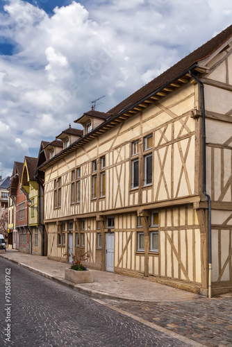Street in Troyes  France