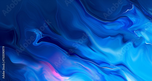 image of a colorful, abstract blue background, opacity and translucency use screen tones, fluid gestures,monochromatic intensity,