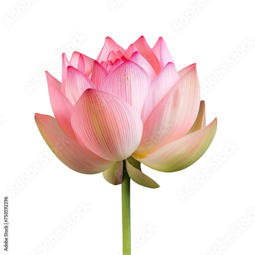 lotus flower isolated on transparent background