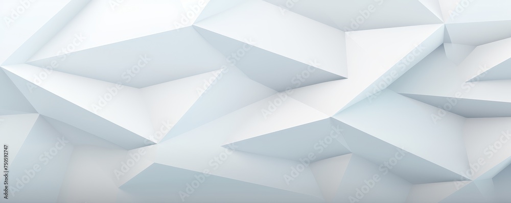 Clean white minimalist background with abstract geometric shapes and lines