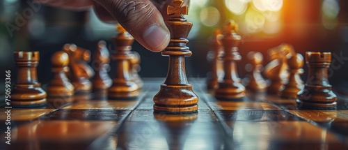 This is the digital chess king that beats other digital chess sets. Successful business strategy, digital manager, innovation challenge, AI assistant, political checkmate, technological strategy