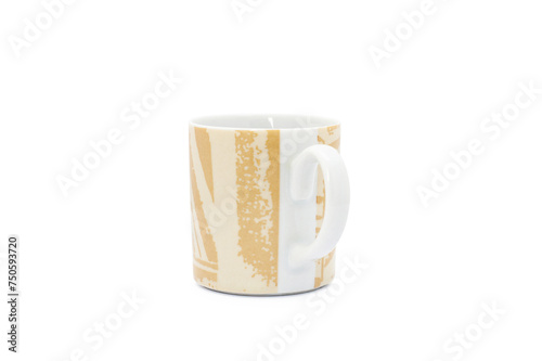 Espresso coffee cup made with delicate porcelain.