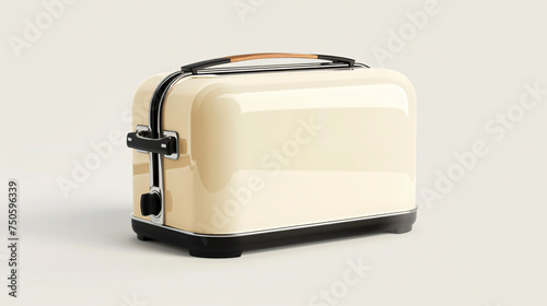 A toaster isolated on white background illustration