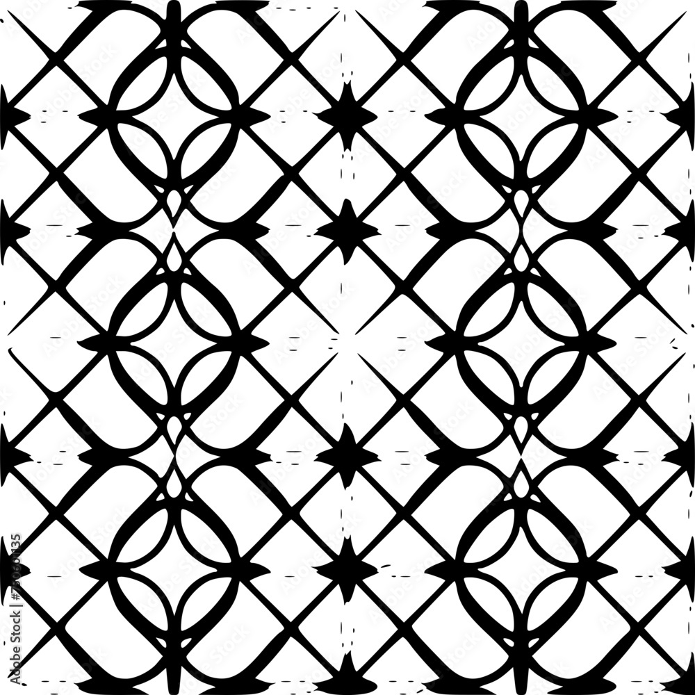 Fototapeta premium Floral Line Art, Botanical Leaves, Abstract background, Geometric Lines, Animal Print Lines, Mandala Patterns, Ethnic Tribal Lines, Nautical Stripes, Art Deco Lines, Abstract Swirls, Doodle Sketch, Wa