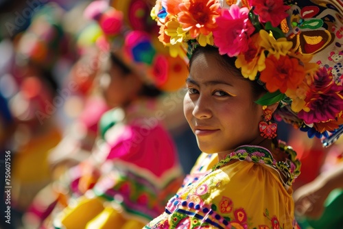 the vibrancy of diverse cultural celebrations, such as festivals, parades, or traditional ceremonies