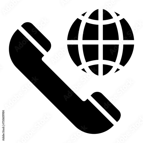 call glyph icon