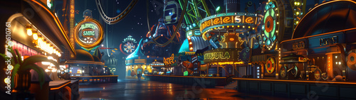 Toyism Takes the Fair: A Meticulous Carnival Display photo