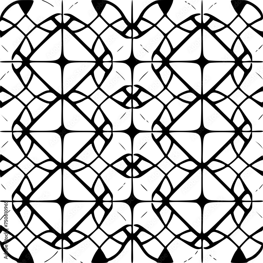 Naklejka premium Floral Line Art, Tribal Aztec Lines, Botanical Leaves, Abstract Waves, Geometric Lines, Animal Print Lines, Boho Feathers, Mandala Patterns, Ethnic Tribal Lines, Henna Mehndi Design, Nautical Stripes,