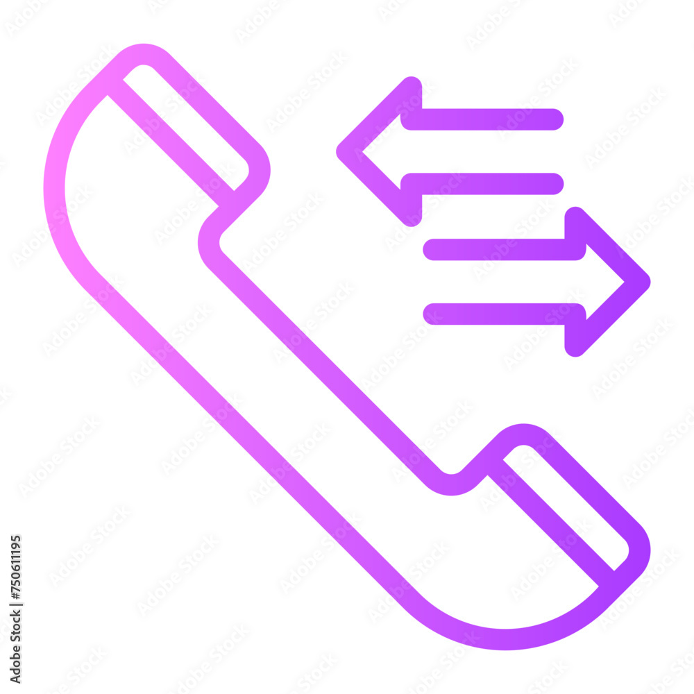 phone call gradient icon phone call gradient icon