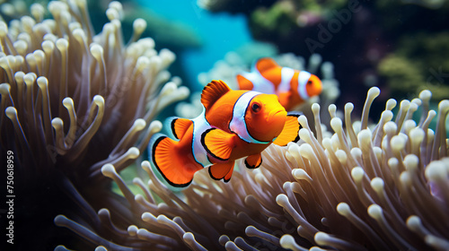 Anemone fish clown fish underwater photo © Rimsha