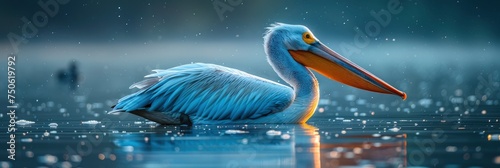 Great White Pelican Eastern Cinematic, Background Banner