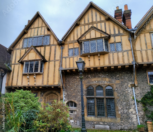 old english Tudor house in Winchester