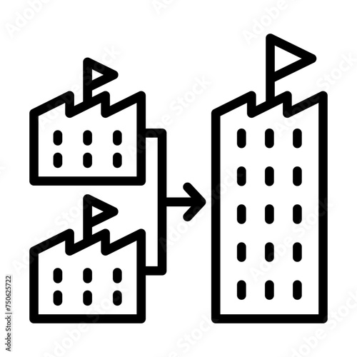 Merger And Acquisition Icon