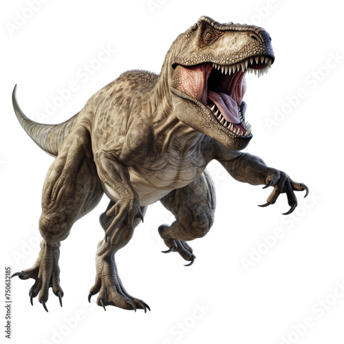 tyrannosaurus rex 3d render © Anum
