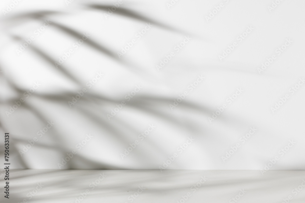 Naklejka premium Background with shadow from leaves