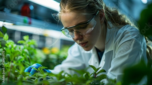 Researchers developing plantbased alternatives in a hightech lab a beacon for sustainable development and green business