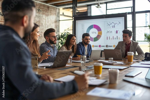 racially diverse team engaging in a brainstorming session, some with digital devices and others with traditional notebooks