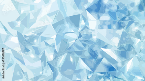Light BLUE vector low poly texture. Glitter abstract
