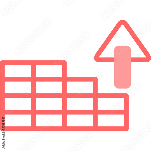 Trowel Line Fill Icon