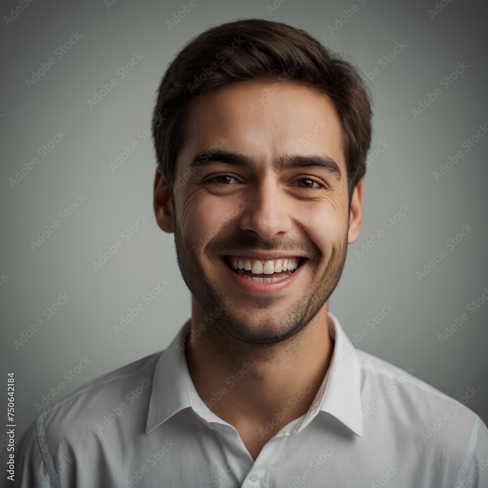 Person showing feeling expression smile emoticon Person showing feeling expression smile emoticon