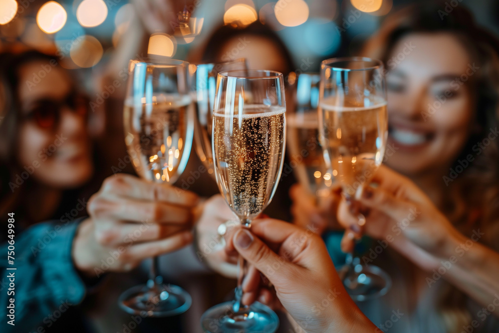 two glasses of champagne two glasses of champagne
