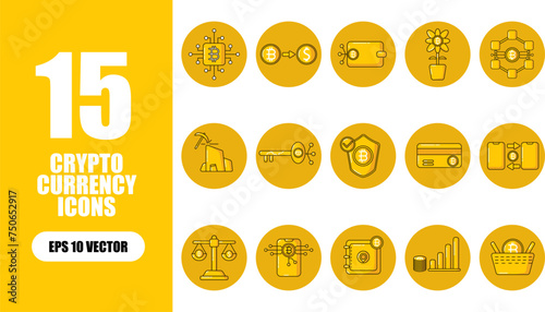 Cryptocurrency Icon Collection
