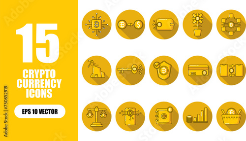 Cryptocurrency Icon Collection
