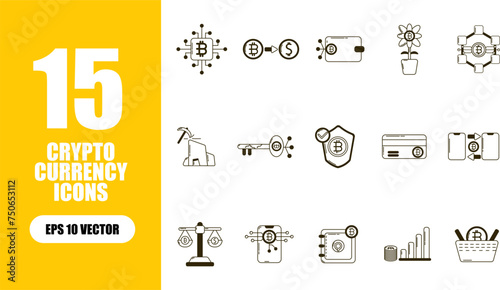 Cryptocurrency Icon Collection