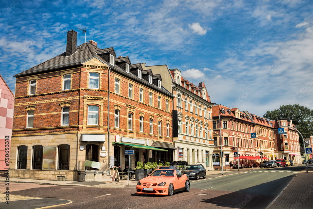 staßfurt, deutschland - stadtpanorama