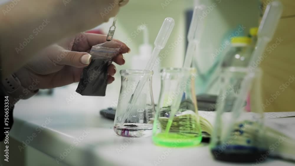 Chemical reaction and analysis in the laboratory Chemical reaction and analysis in the laboratory
