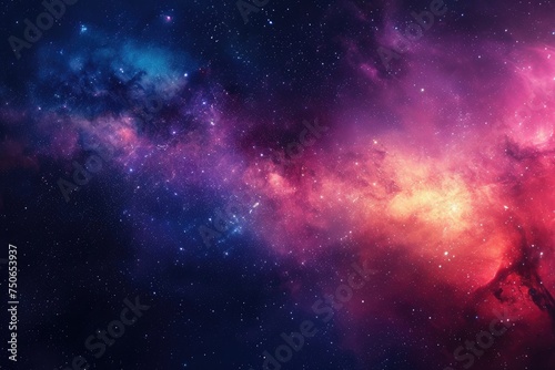 Mesmerizing celestial phenomenon in cosmic spectrum © Feri Anggriawan