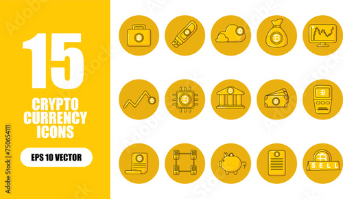 Cryptocurrency Icon Collection