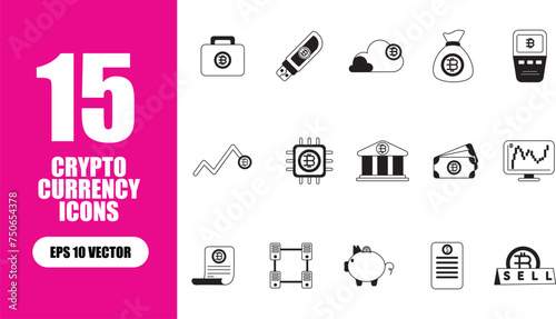 Cryptocurrency Icon Collection