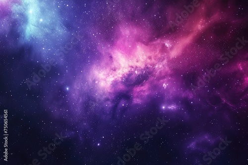 Colorful galactic phenomenon in vibrant colors