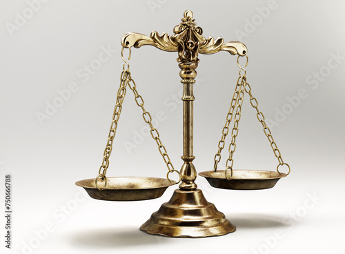 Ornate Scales Of Justice