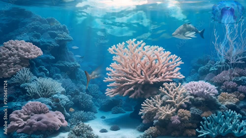 "Subaquatic Splendor: A breathtaking view of the underwater world's ...