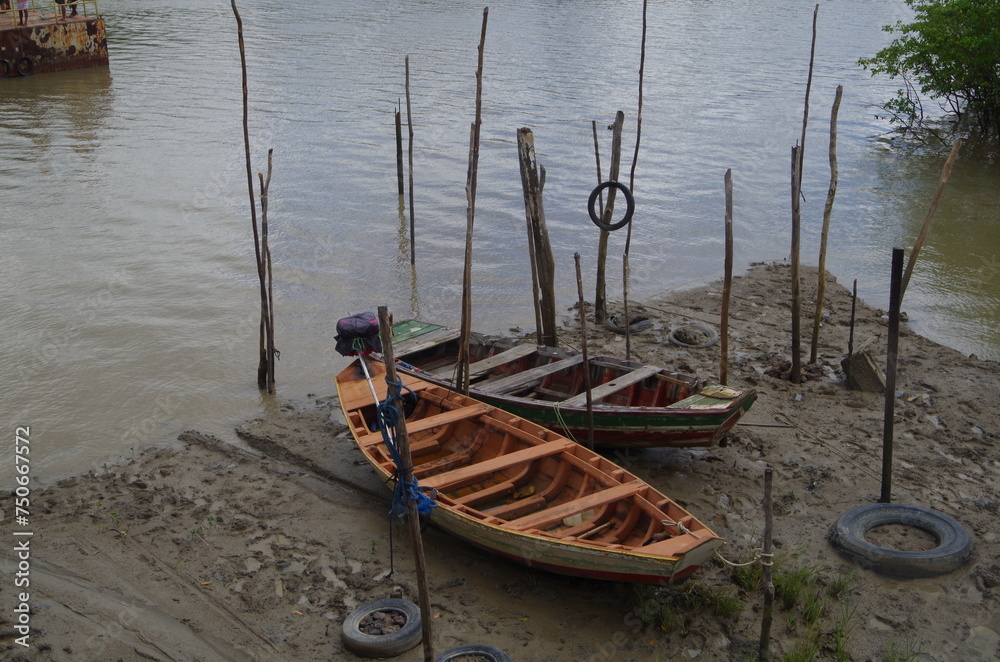 Fototapeta premium old fishing boat