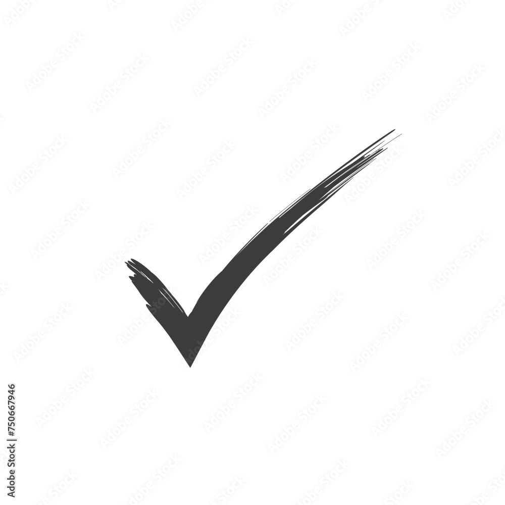 Check mark transparent background or isolated on white. Black symbol for your design. Vector illustration, easy to edit. Check mark transparent background or isolated on white. Black symbol for your design. Vector illustration, easy to edit.