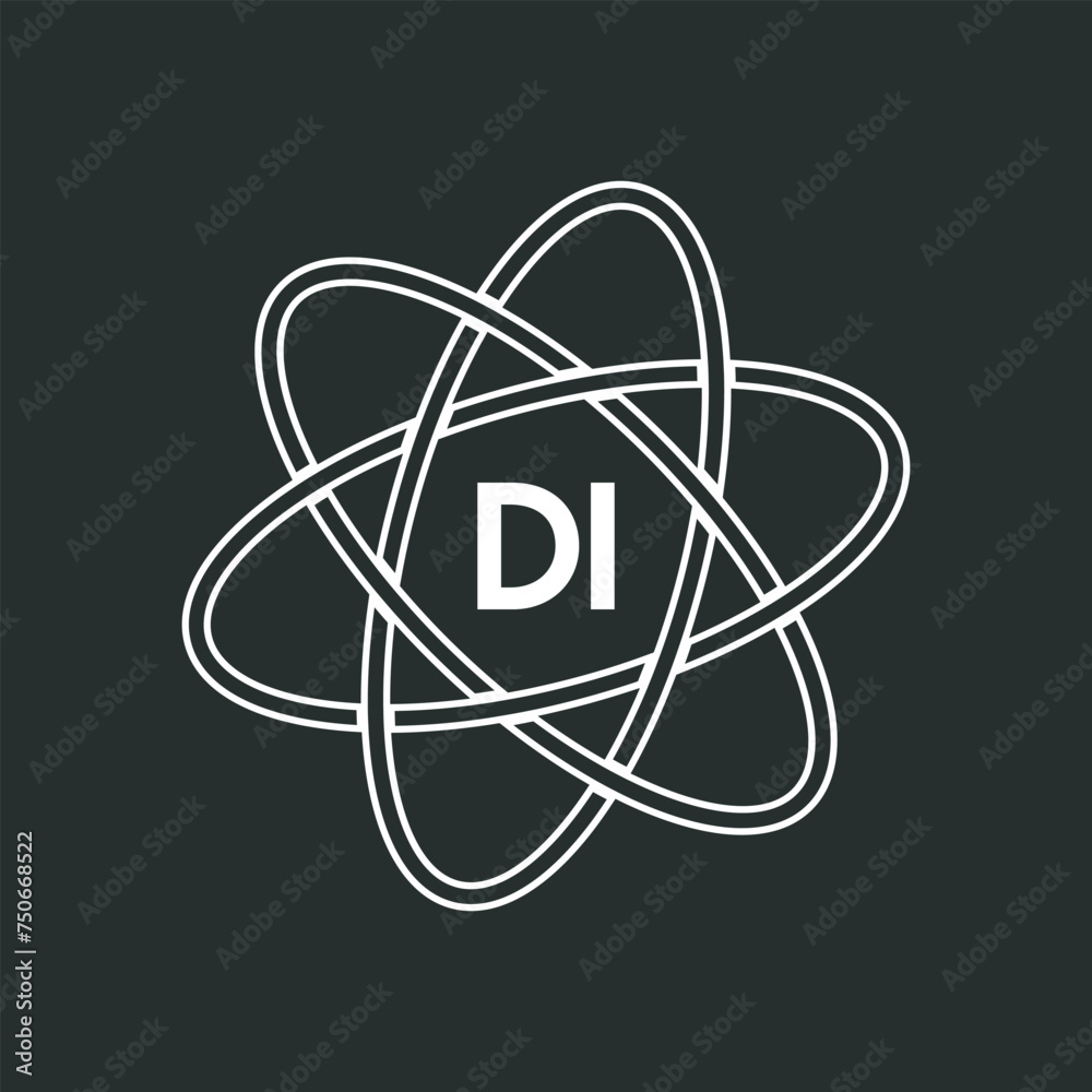 DI letter logo design on white background. DI logo. DI creative initials letter Monogram logo icon concept. DI letter design DI letter logo design on white background. DI logo. DI creative initials letter Monogram logo icon concept. DI letter design