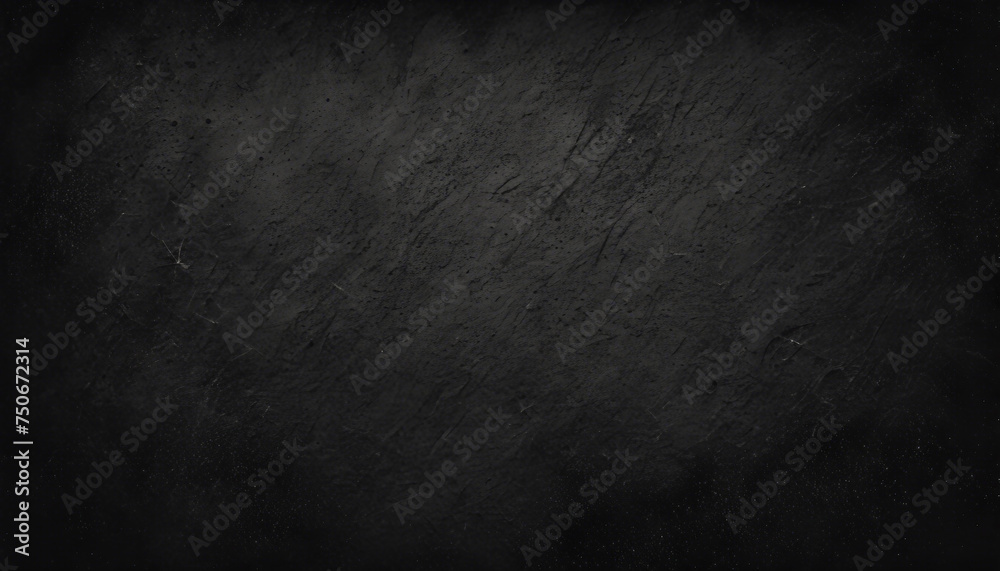 Dust texture and scratches on dark black - obrazy, fototapety, plakaty 