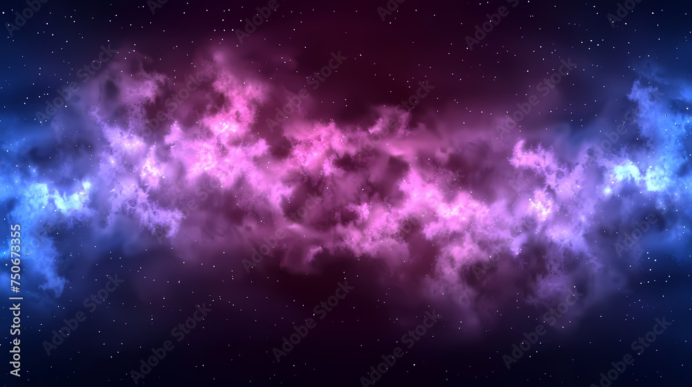 Cosmic Dust Cloud in Deep Space