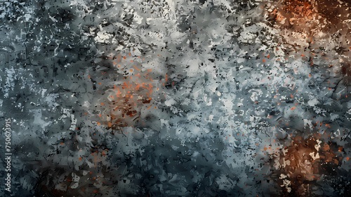 Abstract Rust and Patina Textures on Metal Surface © Artistic Visions