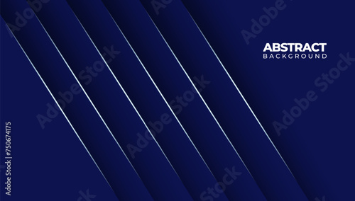 modern blue line light background shape with shadow, perfect with wallpaper device, website, banner or template ppt