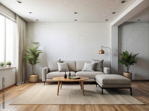 Living room, style, minimalist © titima157